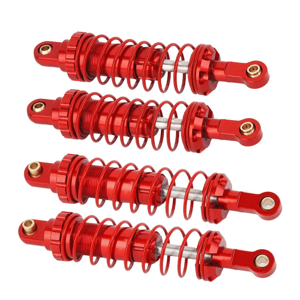 2/4PCS Metal Shock Absorber Damper for 1/14 MJX Hyper Go 14209 14210 14510B RC Car Upgrade Parts