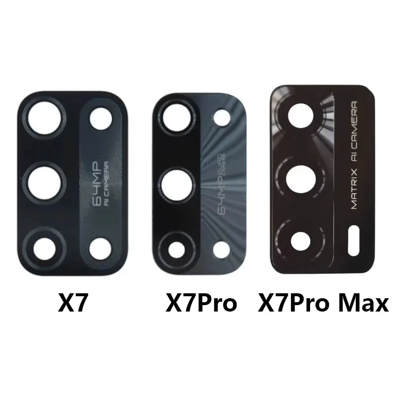 Rear Back Camera Glass Lens For OPPO Realme XT X2 Pro X3 super zoon X50 X7 Pro Max 5G with Tool Sticker Replacement