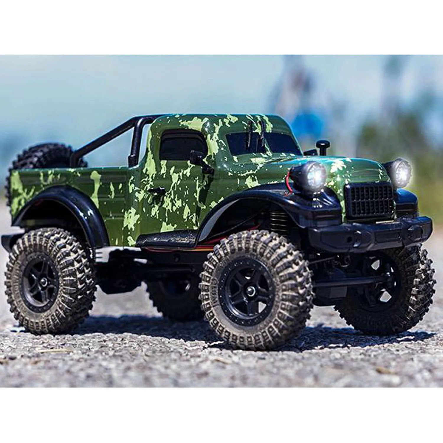 1/18 rc veículo off road c8813 4*4 simulação de controle remoto captador carro escalada rtr motor escovado à prova dwaterproof água brinquedo esc