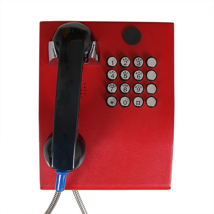 Vandal Resistance SIP Telephone Emergency Self-service Weatherproof Telephone for Bank/School/Shopping Mall