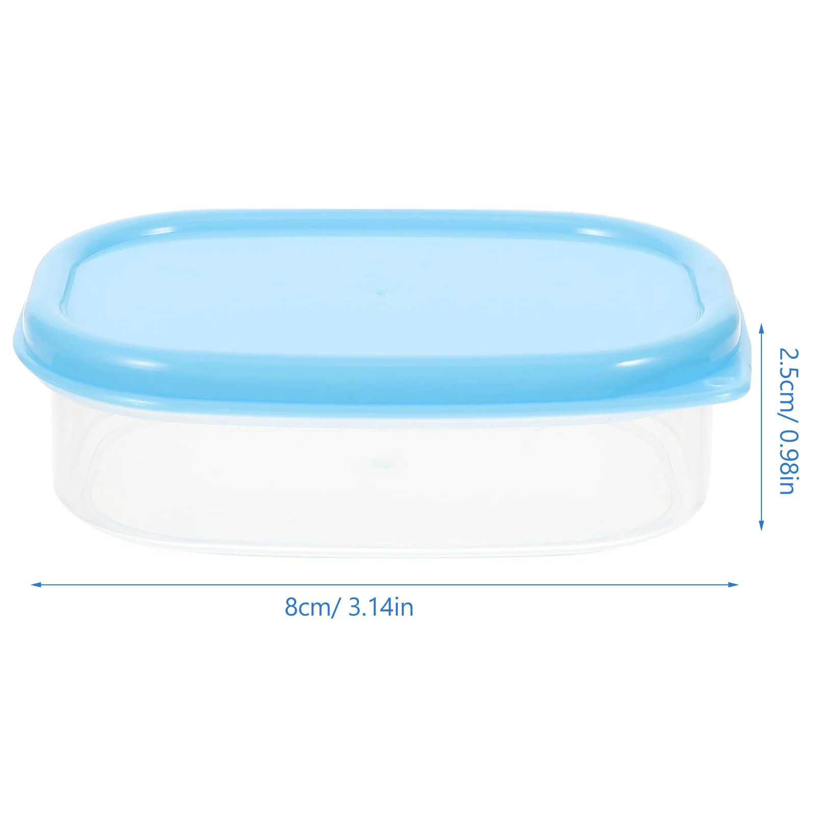 4pcs Small Whistle Case Outdoor Sports Whistle Carrying Box Lightweight Portable Protection Container For Jewelry Earrings