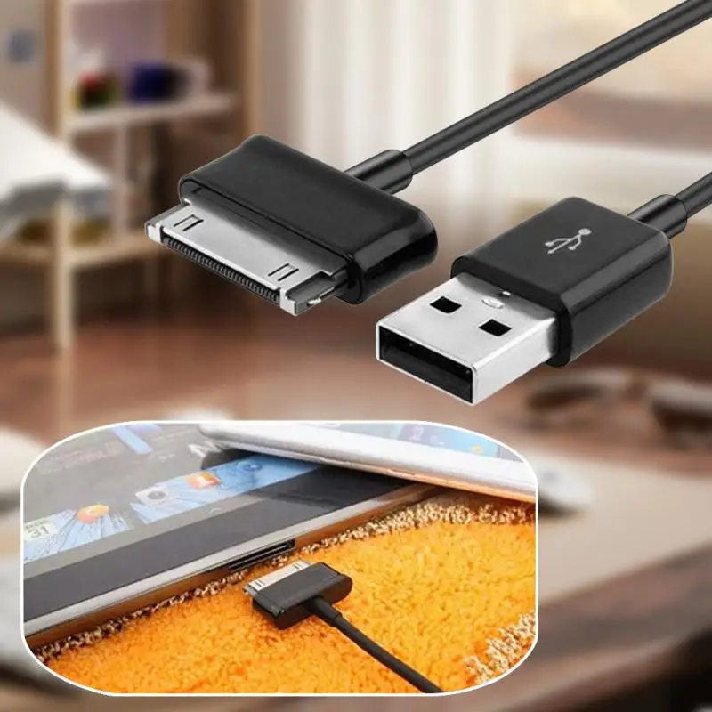 1m 30 Pin USB Data Sync Charger Charging Cable For Galaxy Tab 2/3 Tablet 10.1 P6800 P1000 P7100 P7300 P7500