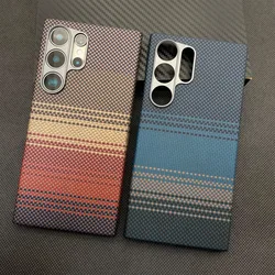 600D Carbon Fiber Case For Samsung Galaxy S25 Ultra 1500D Aramid Case for S24 S25 Ultra-Thin Lightweight Protective Cover