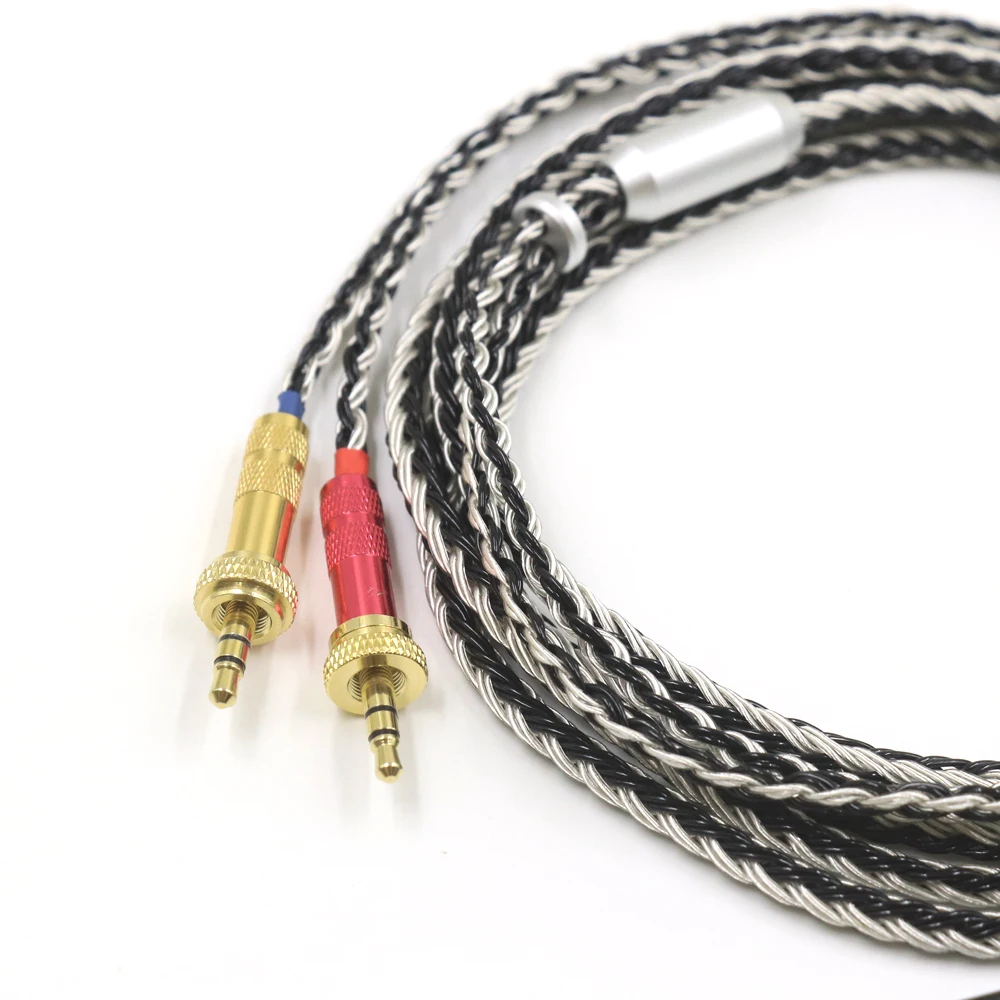 16 النوى XLR/3.5/4.4 مللي متر التوازن سماعة ترقية استبدال كابل لسوني MDR-Z1R MDR-Z7 MDR-Z7M2 مع قفل الجوز