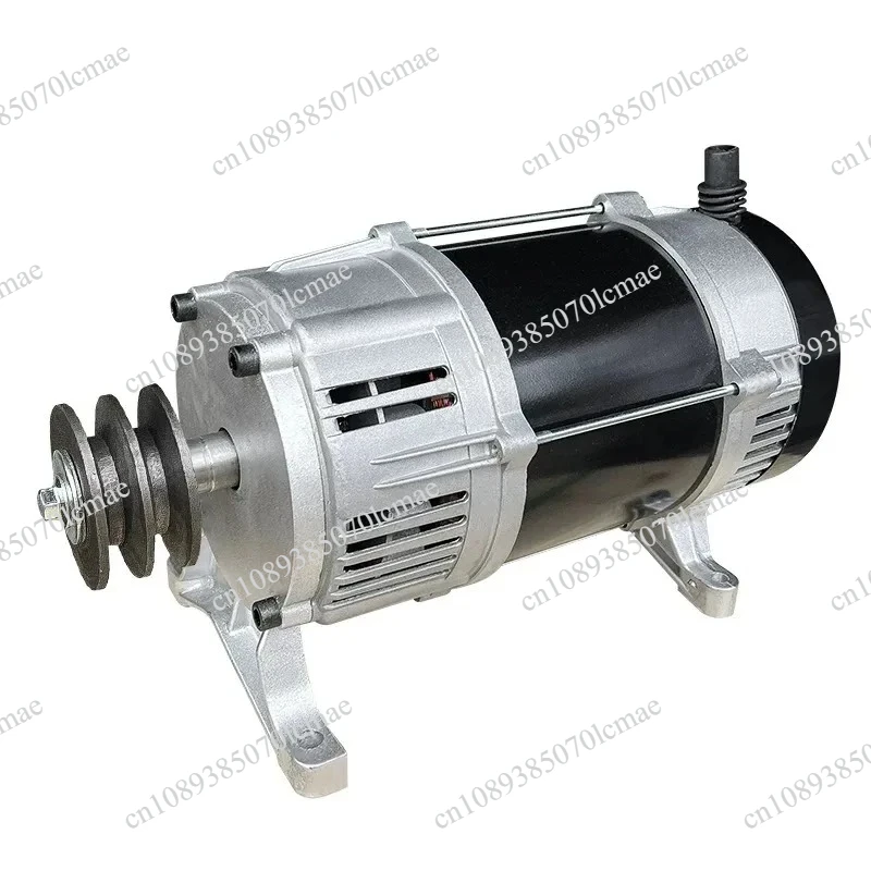 High Power 2000W Pulley Generator AC Voltage  All Copper Small Generator 220V Electric Alternator Machine Belt Type Generator
