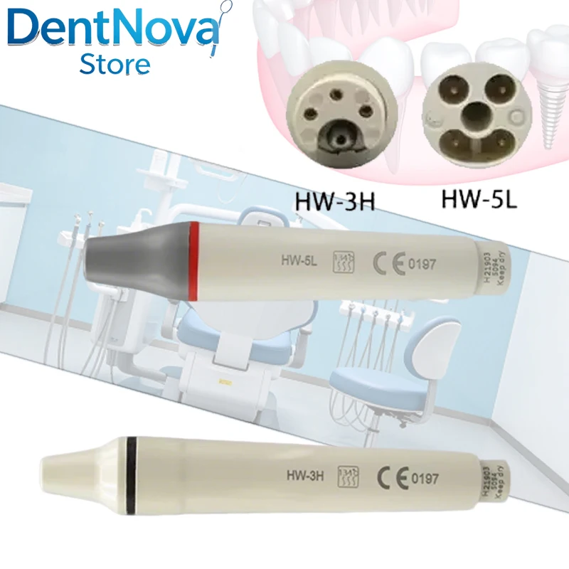 

Dental Woodpecker Ultrasonic Scaler Handpiece 3H 5L LED Ergonomic Fit Dental Scaler For Tartar Removal Dentist Use