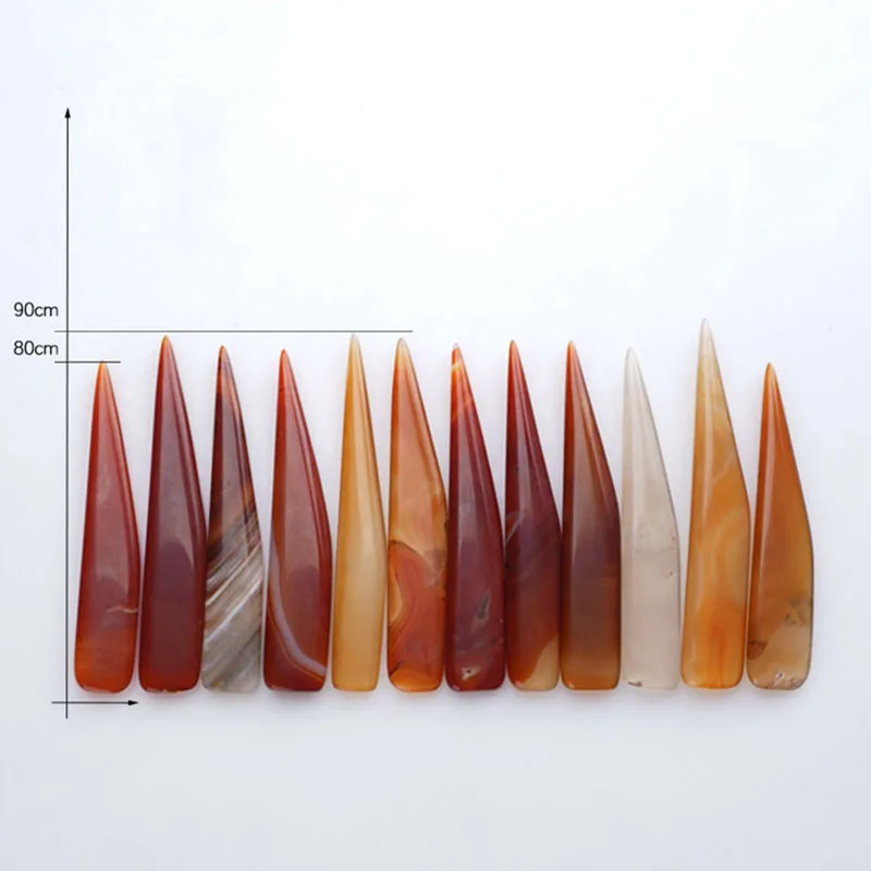 1Pcs Agate Rub Leather Edge Tool for Paper Crafts DIY Handmade Scoring Folding Creasing Accessory