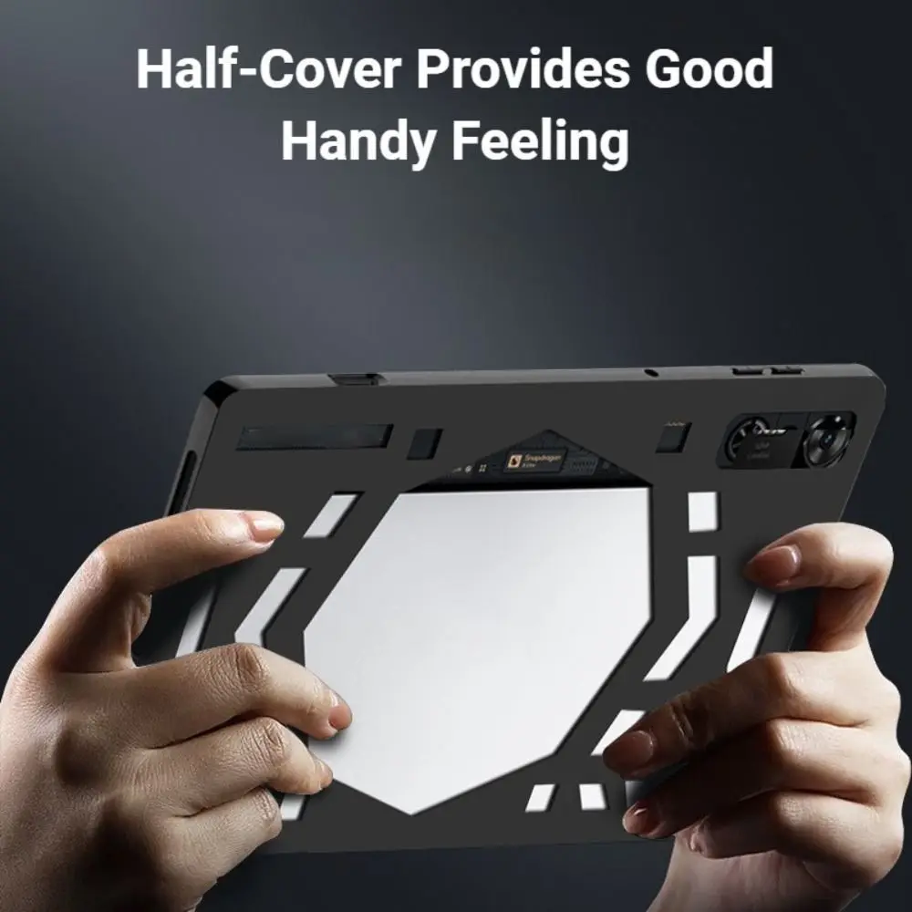 TPU Hollow Cooling Back Cover Slim Design Shockproof Gaming Tablet Case for ZTE Nubia RedMagic Astra / Tablet 3 Pro 9.06