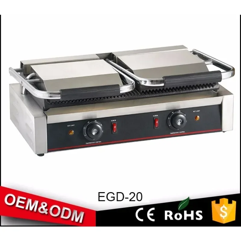 Commercial Sandwich Toaster Toatadora Sandwich Maker Press BBQ/Breakfast Non-Stick Sandwich Maker