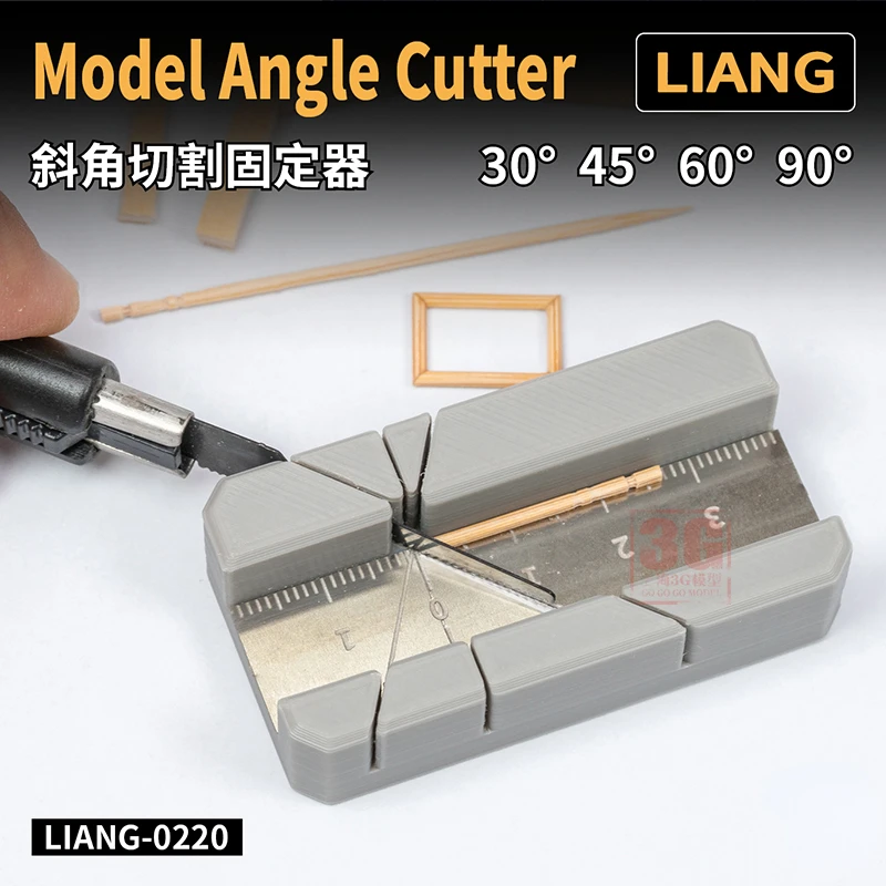 LIANG Narzędzie do modelowania 0220 Diagonal Cutting Fixer 30 45 60 90 °   Wielokątny