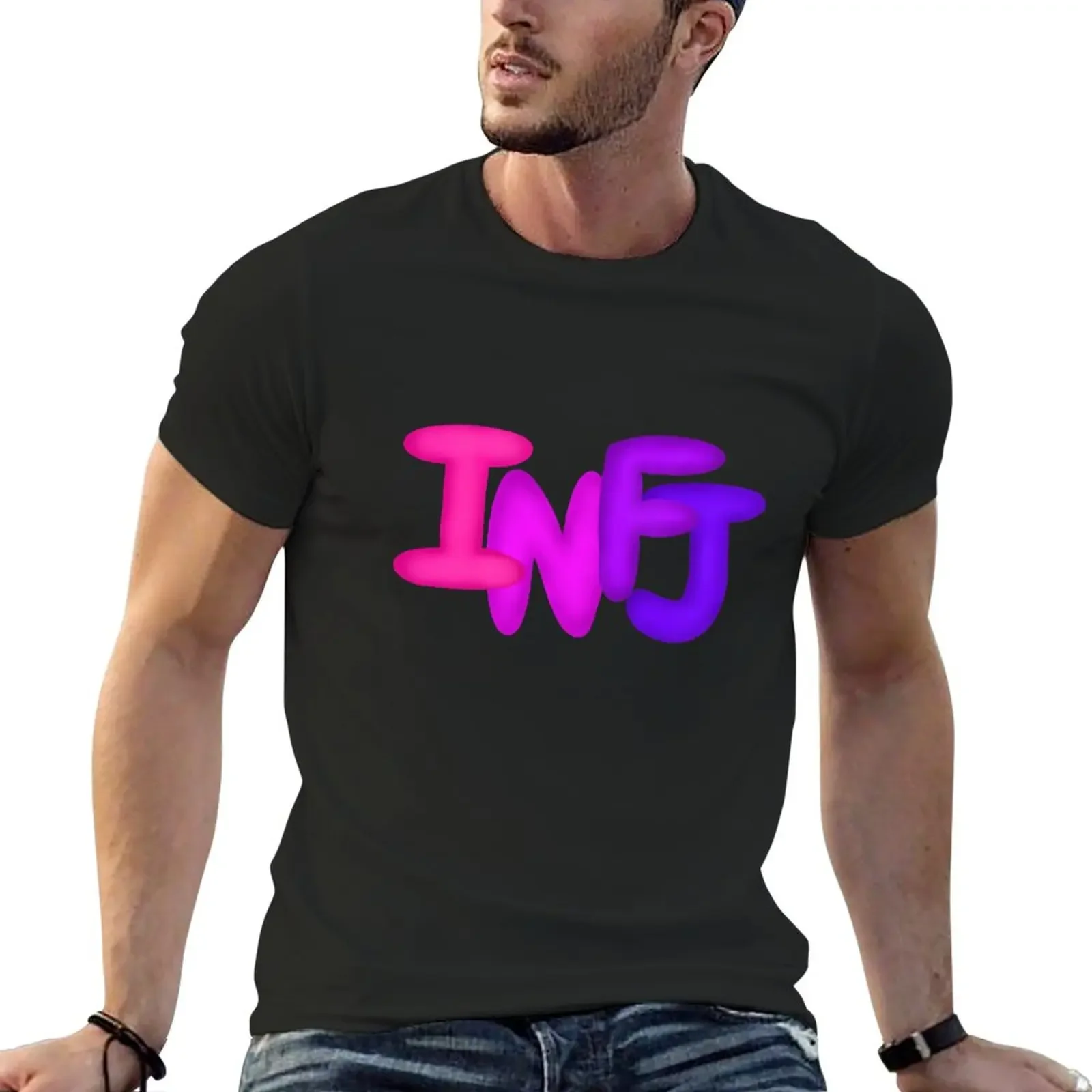

INFJ Personality T-Shirt customs design your own kawaii clothes t shirt for men