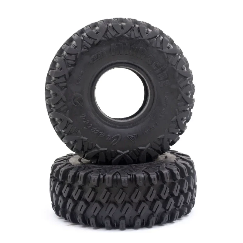 120MM 1.9inch Rubber Mud Grappler Tires for 1:10 RC Crawler Axial SCX10 90046 90047 TRX-4 Defender G500 TRX6 G63 YIKONG