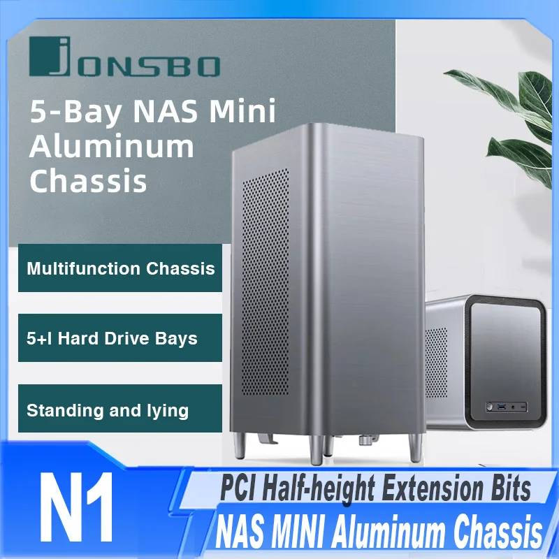 

Jonsbo N1 Aluminum Alloy Mini ITX Case for PC Portable HTPC Desktop Computer Empty Chassis Gamer Cabinet All-In-One NAS PC Case