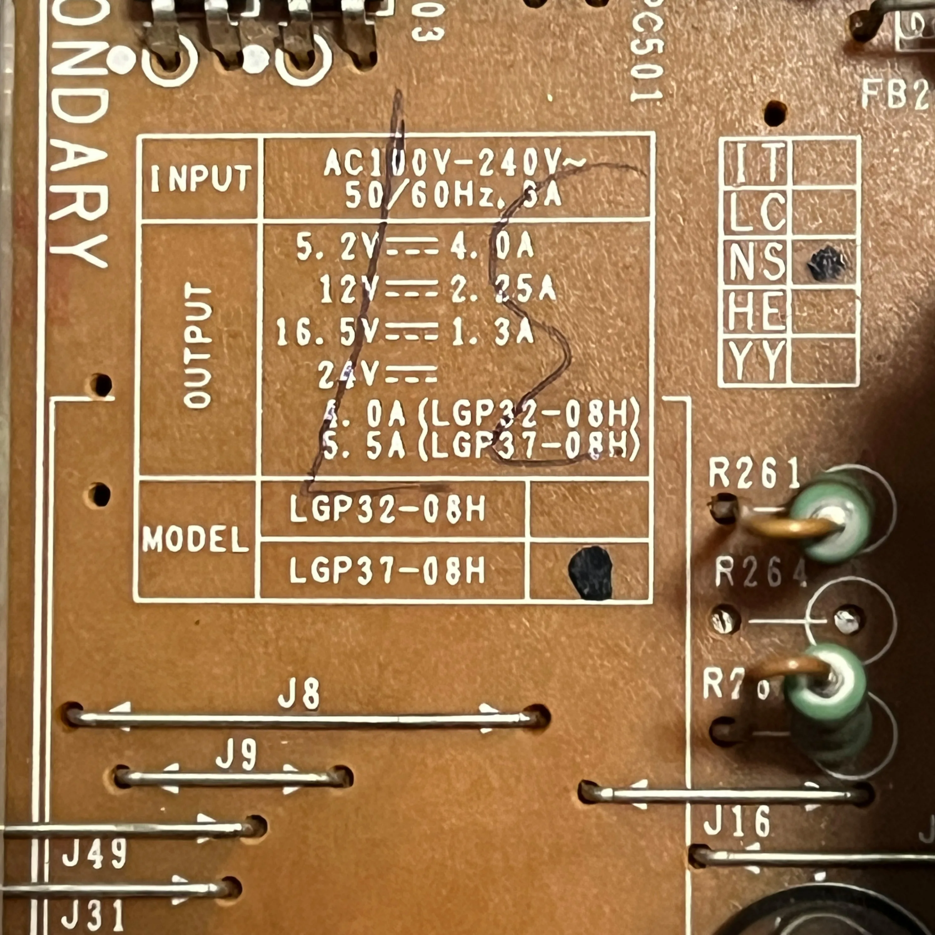 정품 TV 파워 보드, EAX40097902/0 EAY4050440, 정상적으로 작동, 32LG3DC-UA 32LG30DC-UA 32LG3000-ZA TV 부품용