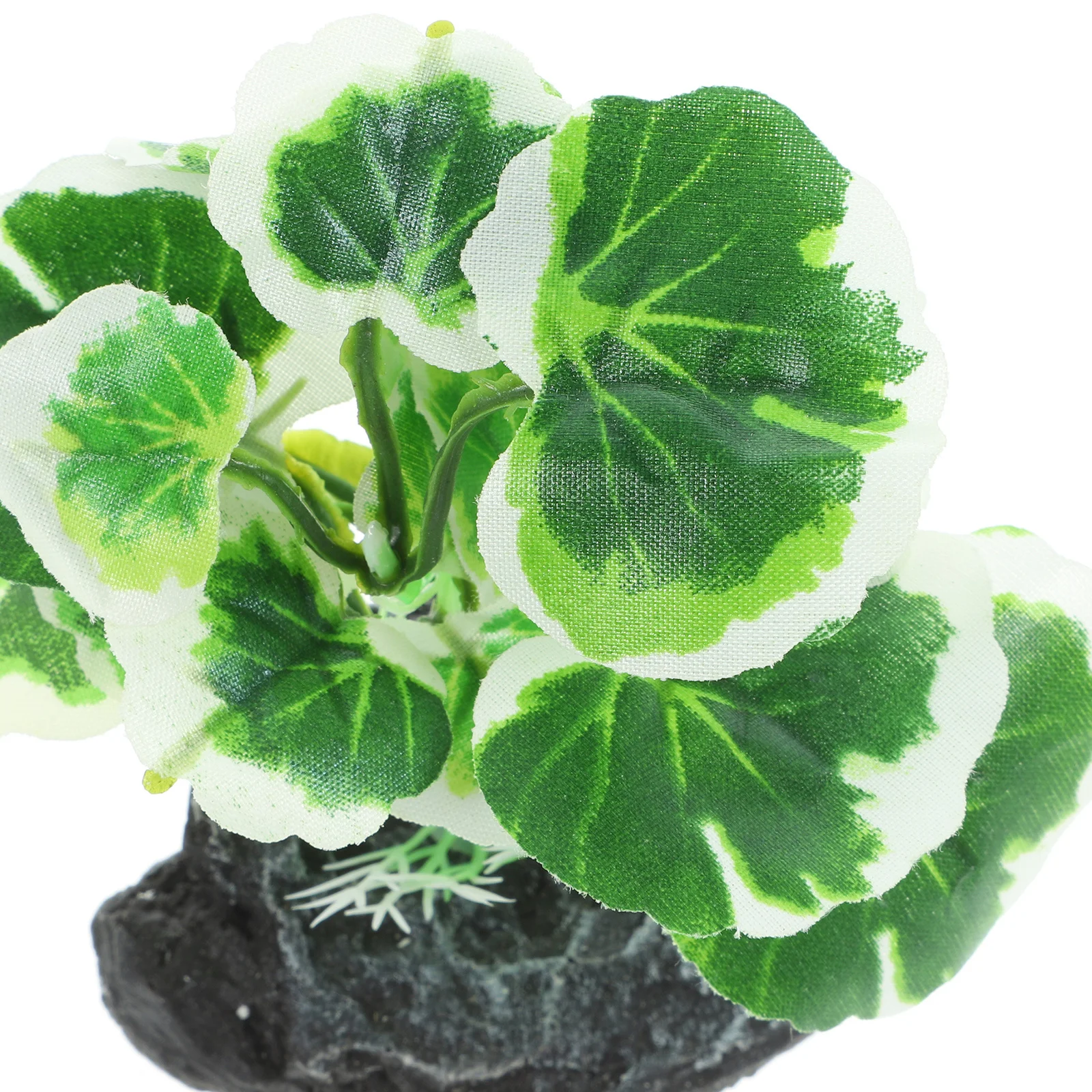 Kisangel realistische aquariumplanten nep tank decor bladeren plastic visbenodigdheden