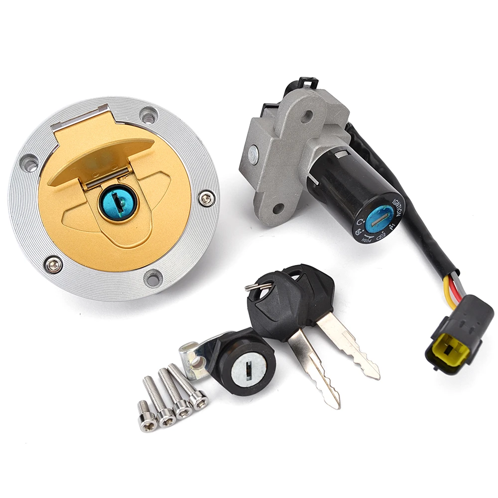 Fuel Cap Ignition Switch Seat Lock For Ducati 1098/1098S 1198/1198S ST4S ST3 Monster1200/1200S Hypermotard 796/1100