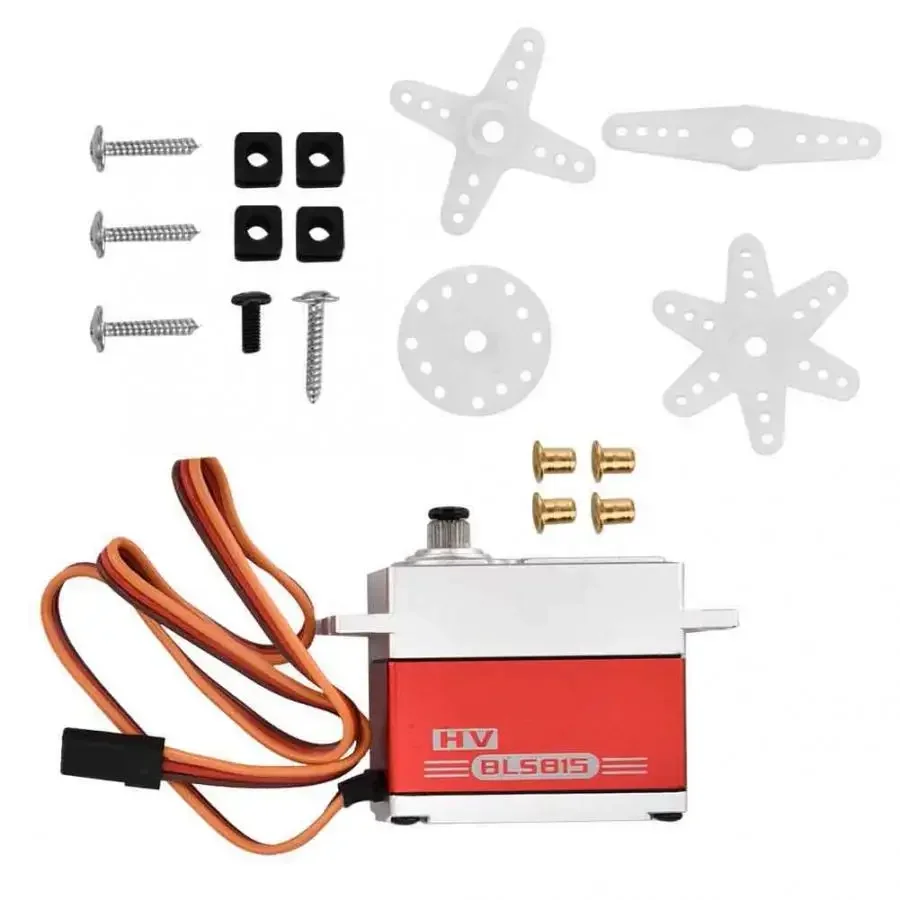 KST BLS815 Servo à engrenages métalliques haute tension sans balais pour hélicoptère 550-700