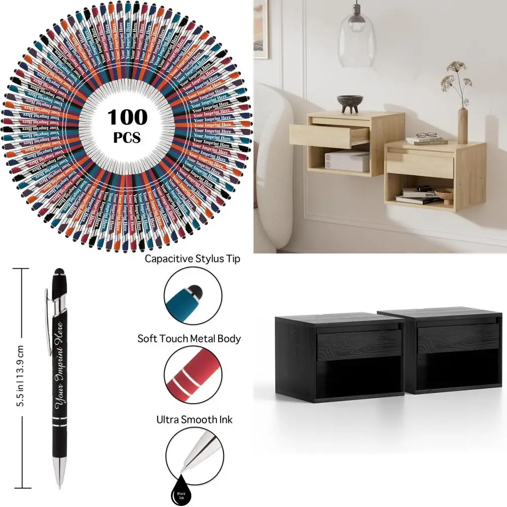 

Bulk Custom Pens 500pcs - Assorted Rainbow Colors, Soft-Touch Metal with Personalized Black Ink, Ideal for Promotional Events