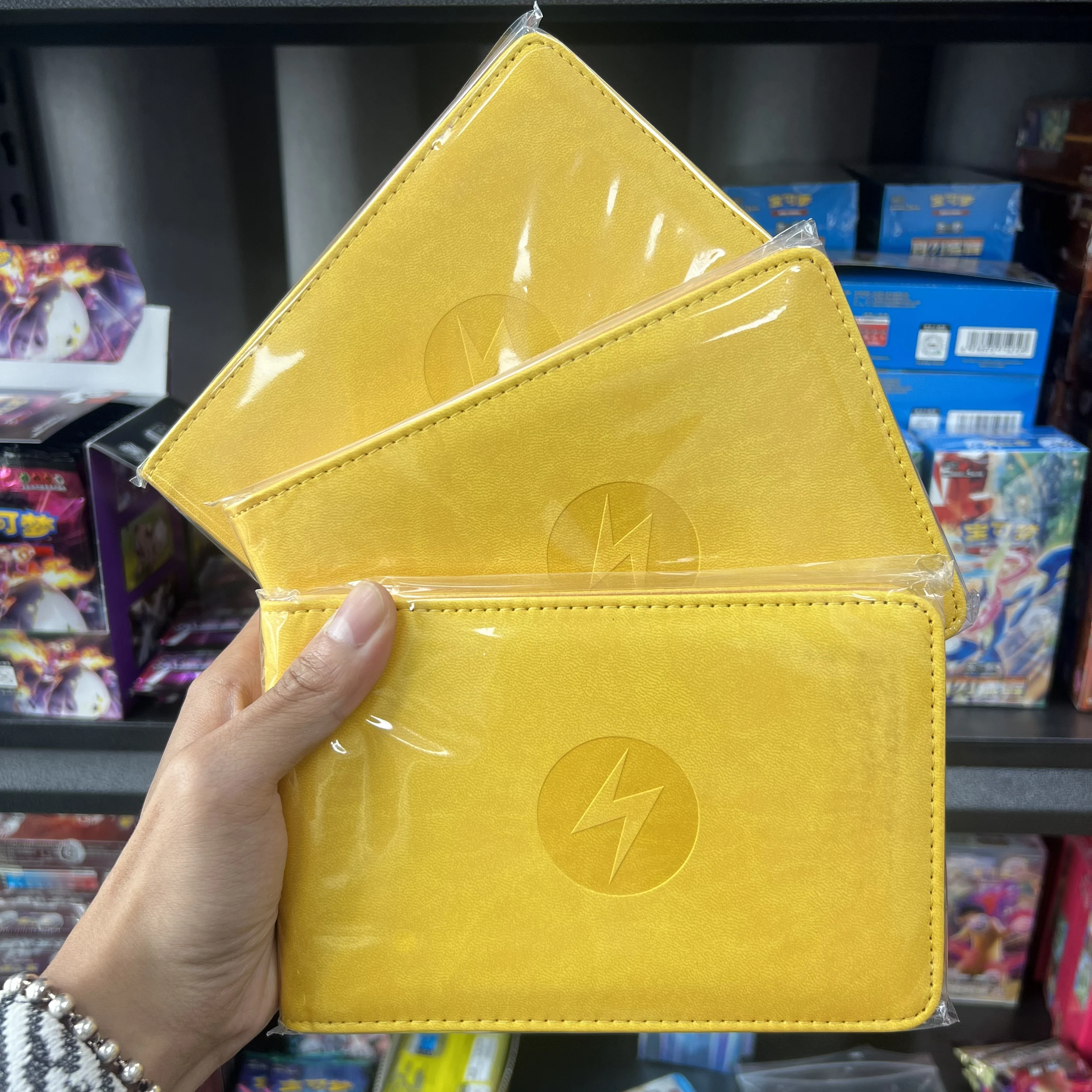 New in Stock Anime Ptcg Huiyao Energy Collection Card Book Gift Box Cartoon Home Super Attributes Can Store 64 Card Sets Gifts