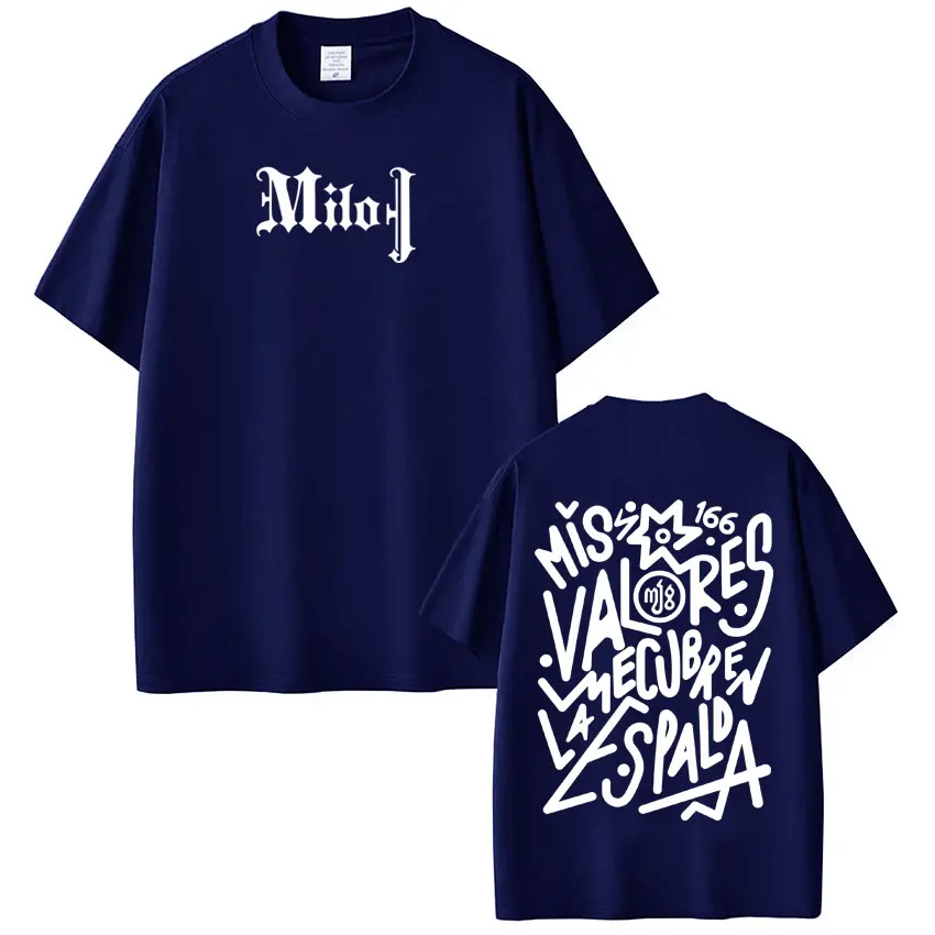 Rapper Milo J Fashion Graphic T-shirt Men Women Fashion T-shirt Summer Short-sleeved Loose Casual Harajuku T-shirts Streetwear