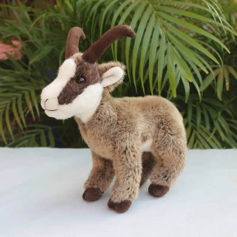 Beurre d'antilope de mouton mignon pour enfants, jouets de chiffon en peluche, cadeaux pour petite amie, accessoires d'éducation précoce