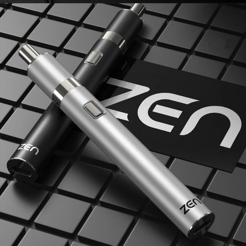 Original Yocan Zen Wax Vaporizer ชุด Vape 650mah แบตเตอรี่ C4-DE เซรามิคขดลวดแม่เหล็กปากกาอิเล็กทรอนิกส์ชุดปากกาบุหรี่