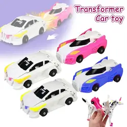 Magic Pegasus Unicorn Magnetic Impact Deformation Car Robot 2 in 1 Transformation Car One Step Model Deformed Unicorn Model