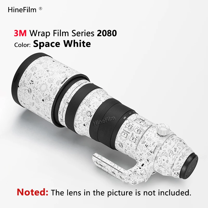 Hinefilm-レンズプロテクターフィルム,プレミアムレンズステッカー,150-400,f4.5,150-400