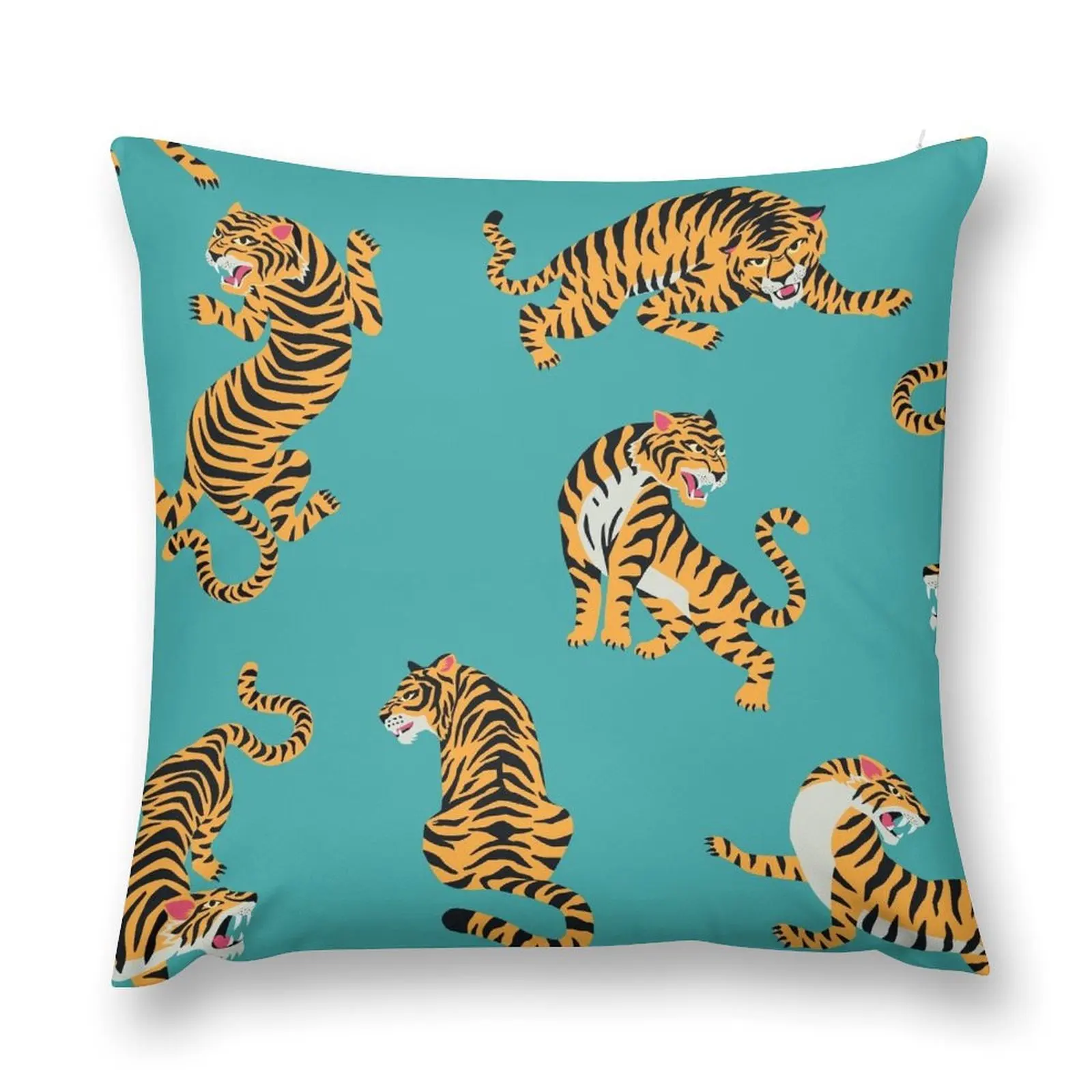 Bengal tigers Throw Pillow christmas cushions covers autumn decoration Cushions For Sofa pillow