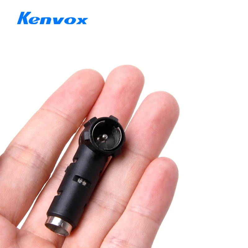 Car Vehicles Radio GPS Antenna Plug ISO To Din Aerial Antenna Mast Adaptor Connector Plug Car Radios Antennas Repair Parts