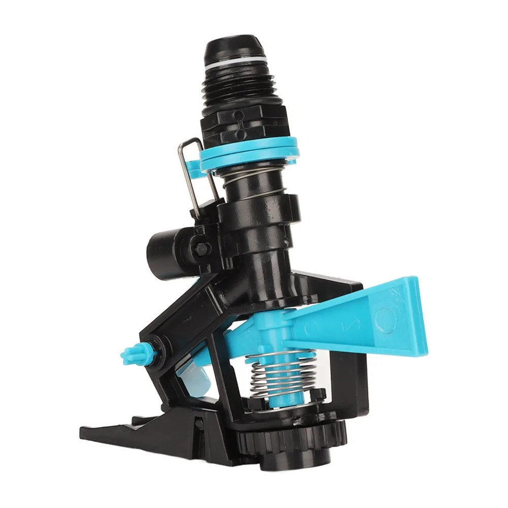 2pcs G1/2 Male Thread Sprinkler Head Plastic 360 Degree G1/2in Sprinkler Head Wide Coverage Lawn Watering Sprinkler Head