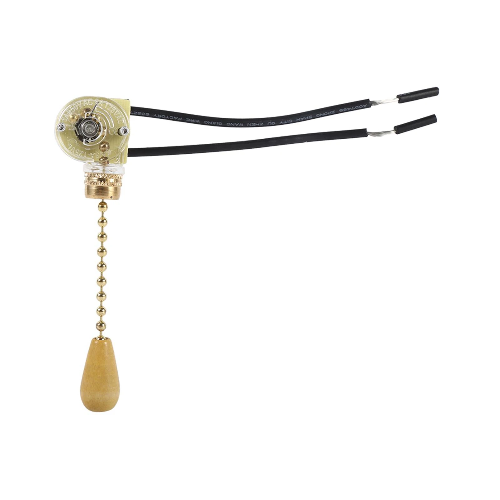 4Pcs Universal Pull Chain Switch Cord Replacement for Ceiling Fan Light Wall Lamp 250V 125V On Off Control Switch Set