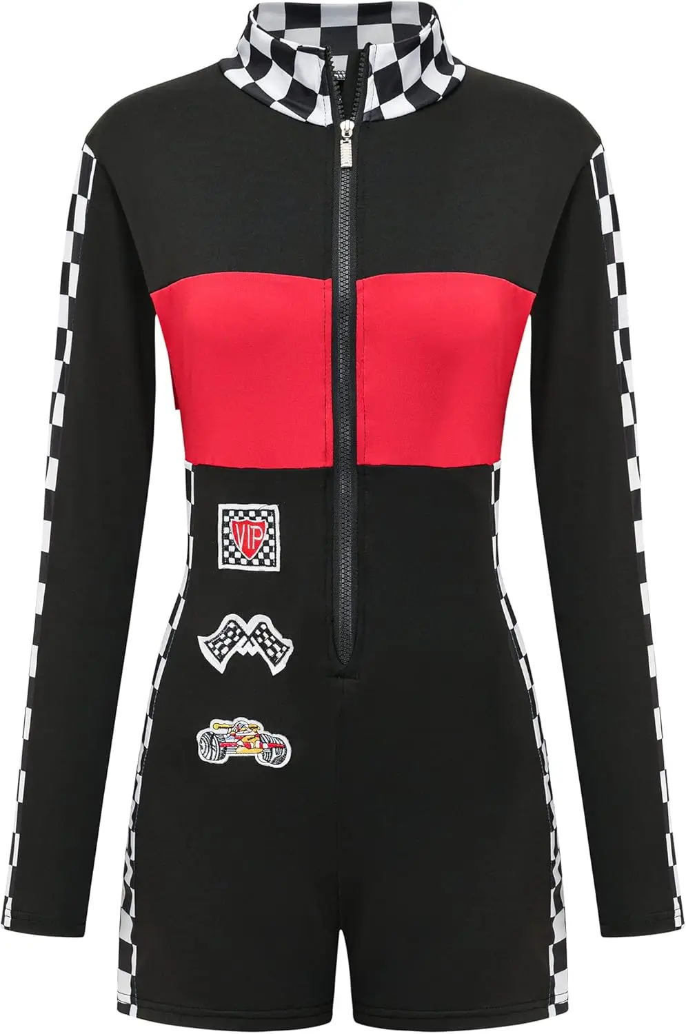 

Костюм водителя гоночного автомобиля на Хэллоуин, женский сексуальный джемпер для костюма Talladega Nights