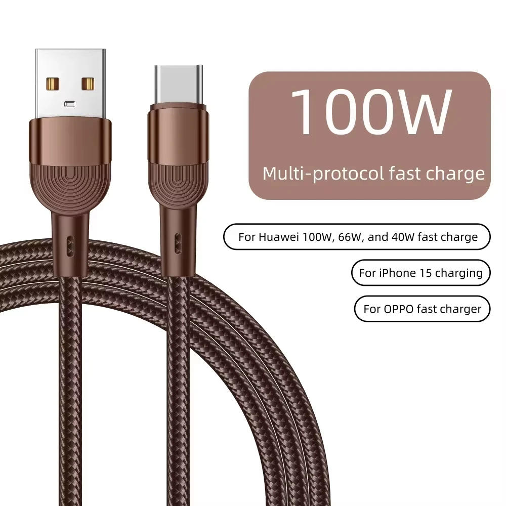 USB C Cable Fast Charging Date Cable Type C & USB Cable For iPhone 15 16 17 Xiaomi for Samsung Mobile Phone Charger Wire Cord