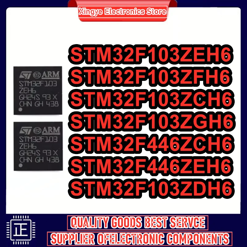 

Микроконтроллеры STM32F103ZCH6, STM32F103ZDH6, STM32F103ZEH6, STM32F103ZFH6, STM32F103ZGH6, STM32F446ZCH6, STM32F446ZEH6, STM32F, STM32, IC MCU Chip