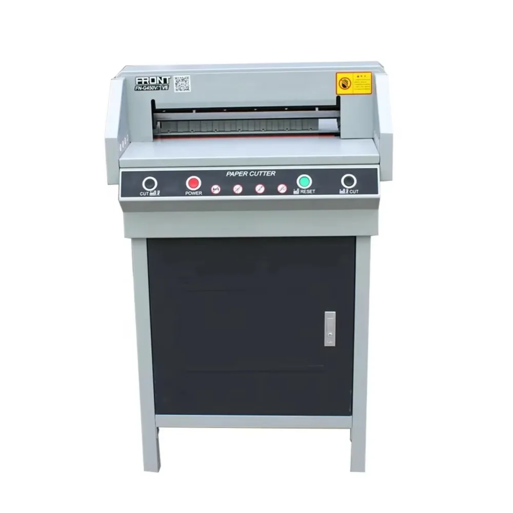 

G450V+ Electric Guillotine Paper Cutting Machine A3 Paper Die Cutter Photo Book Cutter