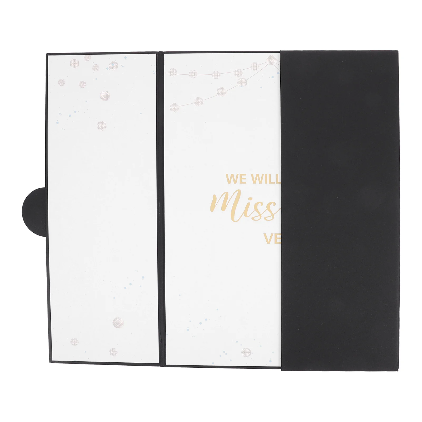 Cartões de desejos de despedida de formatura elegante estilo minimalista design compacto perfeito para ocasiões informais formais