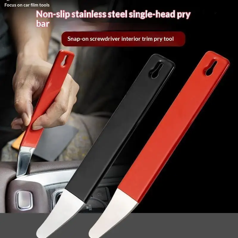 【CMO】Stainless Steel Car Pry Board Trim Removal Level Pry Tools Door Panel Audio Fastener Automotive Repair Parts