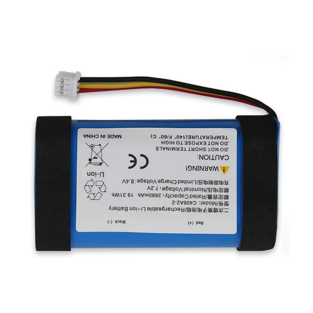 Replacement Battery C406A2-2 For Marshall Emberton II 1 2 Gen Bluetooth Outdoor Bluetooth Speaker 2680mAh image 2