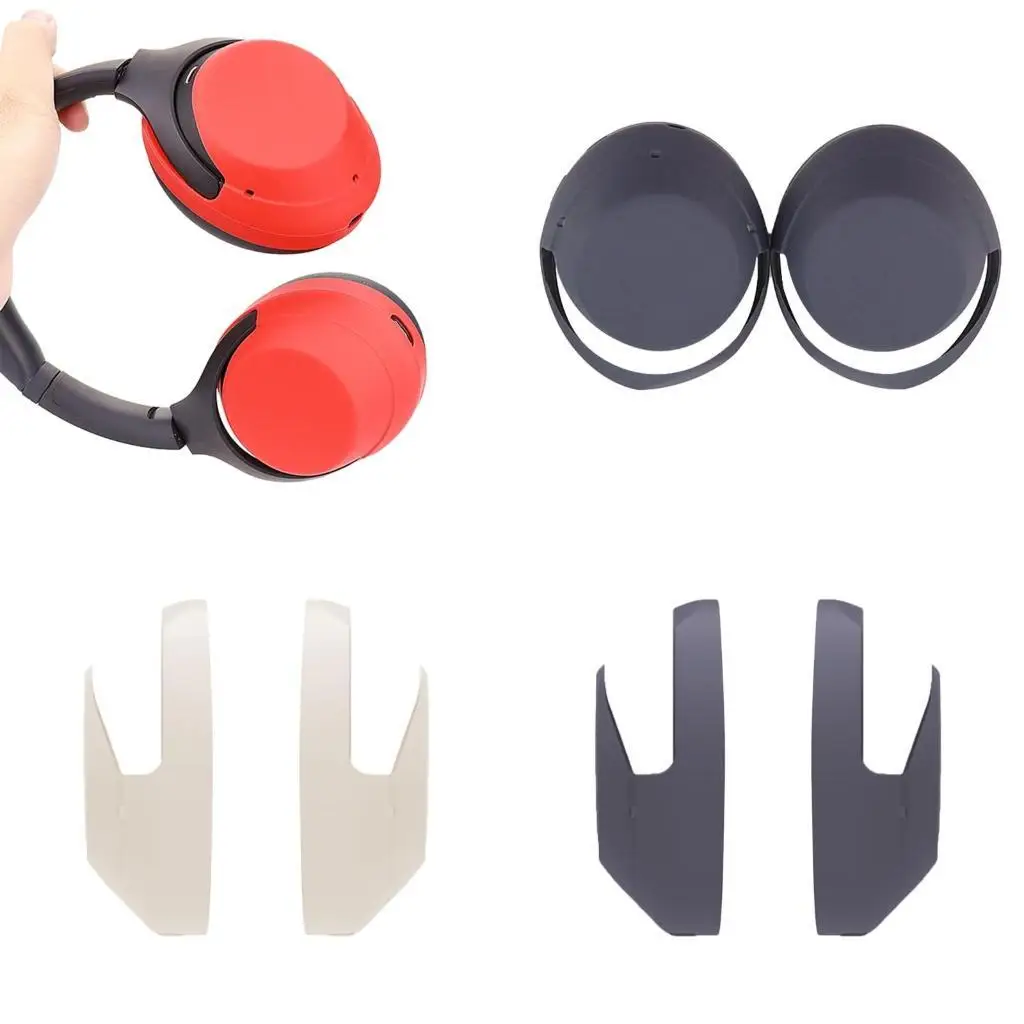 

652F Thick Silicone Case Cover for WH1000XM4 Headset Prevent Scratches and Collision Protector for Outdoor Activities