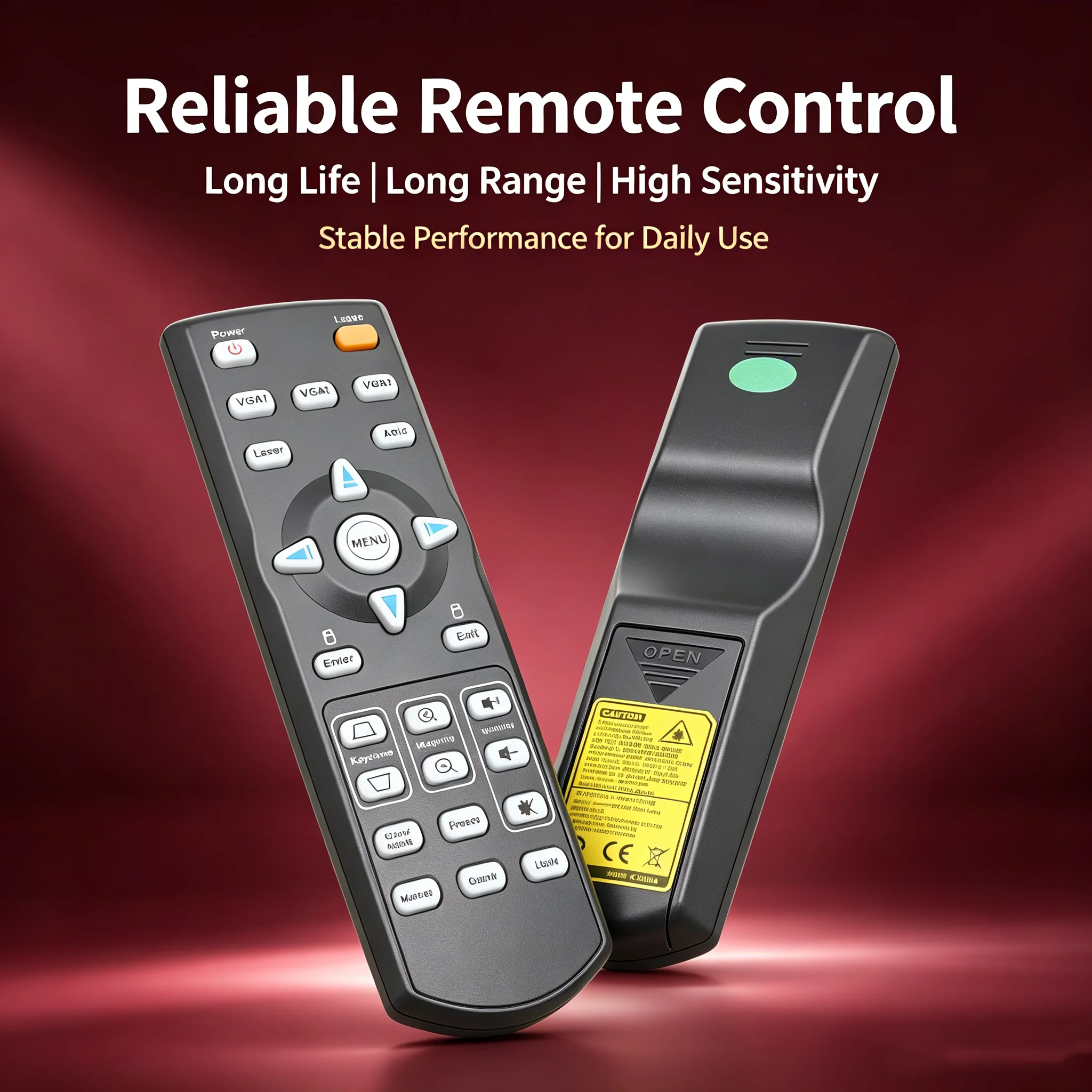 Remote Control For Viewsonic PRO8450W PRO8500 Pro8600 VS14805  VS13646 VS13645 Projector