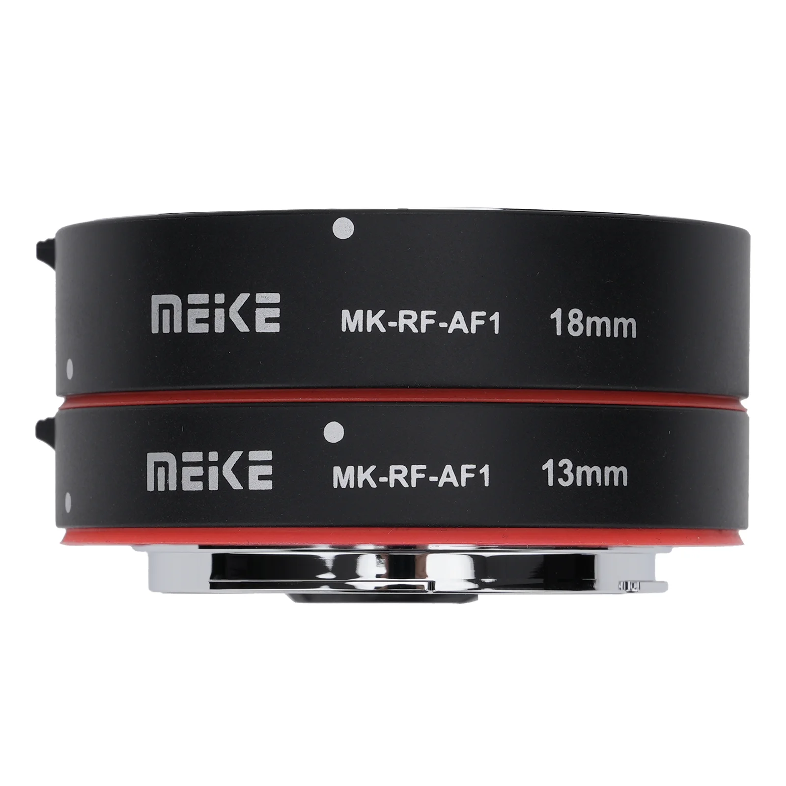 Meike MK-RF-AF1 Metalowa tuba przedłużająca AF Macro z automatycznym ustawianiem ostrości, pierścień adaptera 13mm 18mm do aparatów Canon EOS-R, EOS-RF, EOS-RP.