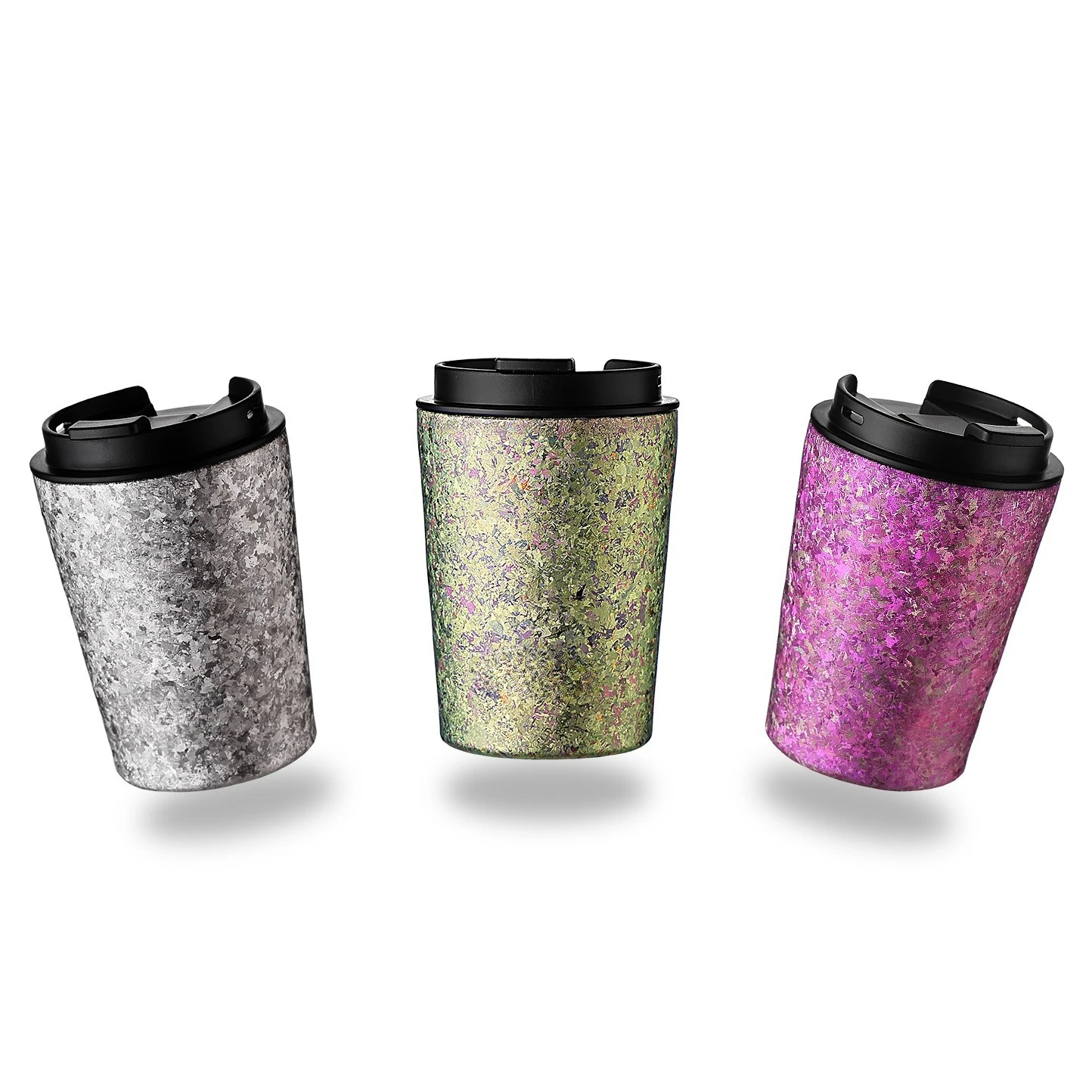 Tasse à café en titane pur à haute valeur esthétique, tasse isotherme double paroi pour femme, tasse à eau compacte, tasse portable