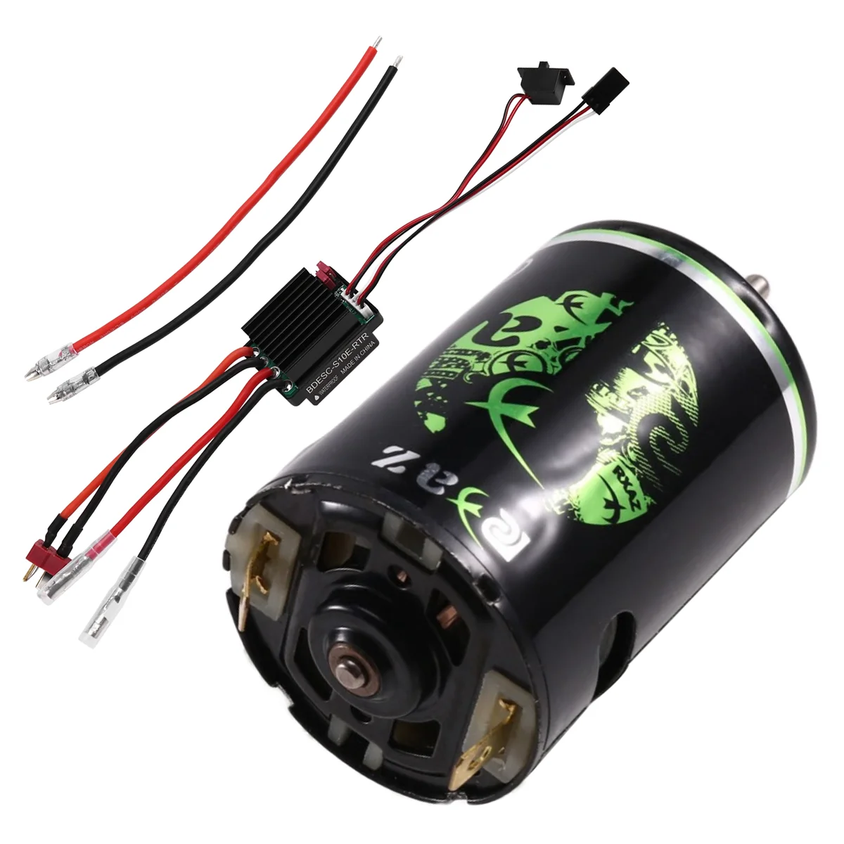 

A17I 540 Brushed Motor RC Crawler Motor ESC Brushed Electric Speed Controller BEC for 1/10 RC Car /AXIAL/ 27T