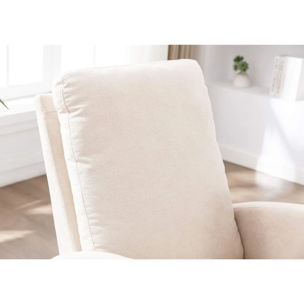 كرسي هزاز، كرسي هزاز على الطراز الحديث لمنتصف القرن لغرفة الأطفال، كرسي هزاز مزخرف عالي الظهر