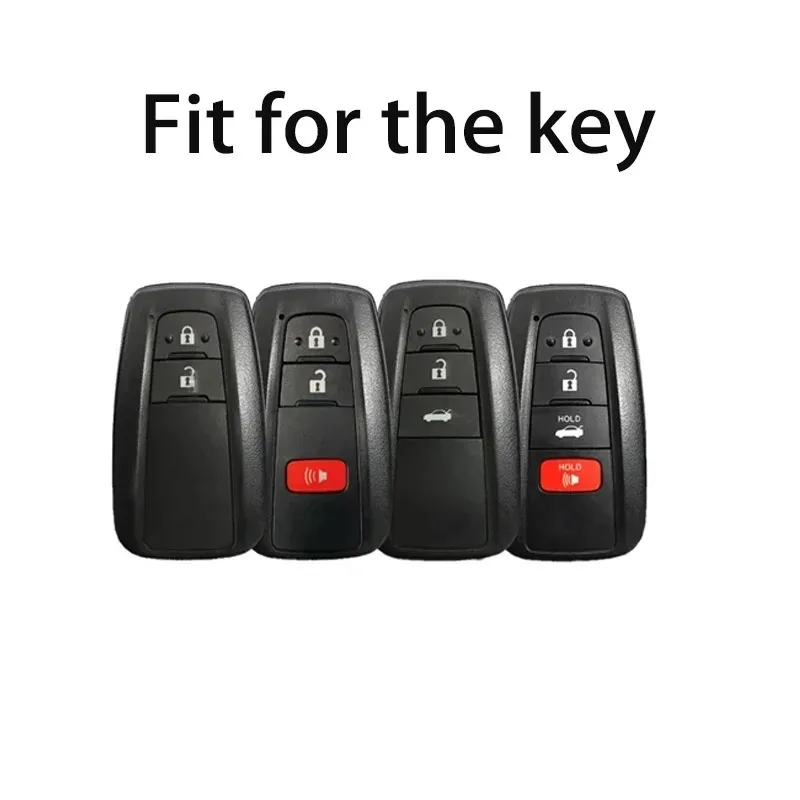 For Toyota Highlander Appearance for Toyota Prius 20 RAV4 Camry 70 CHR C-HR Corolla Remote Smart Car Key Case Cover Fob Holder