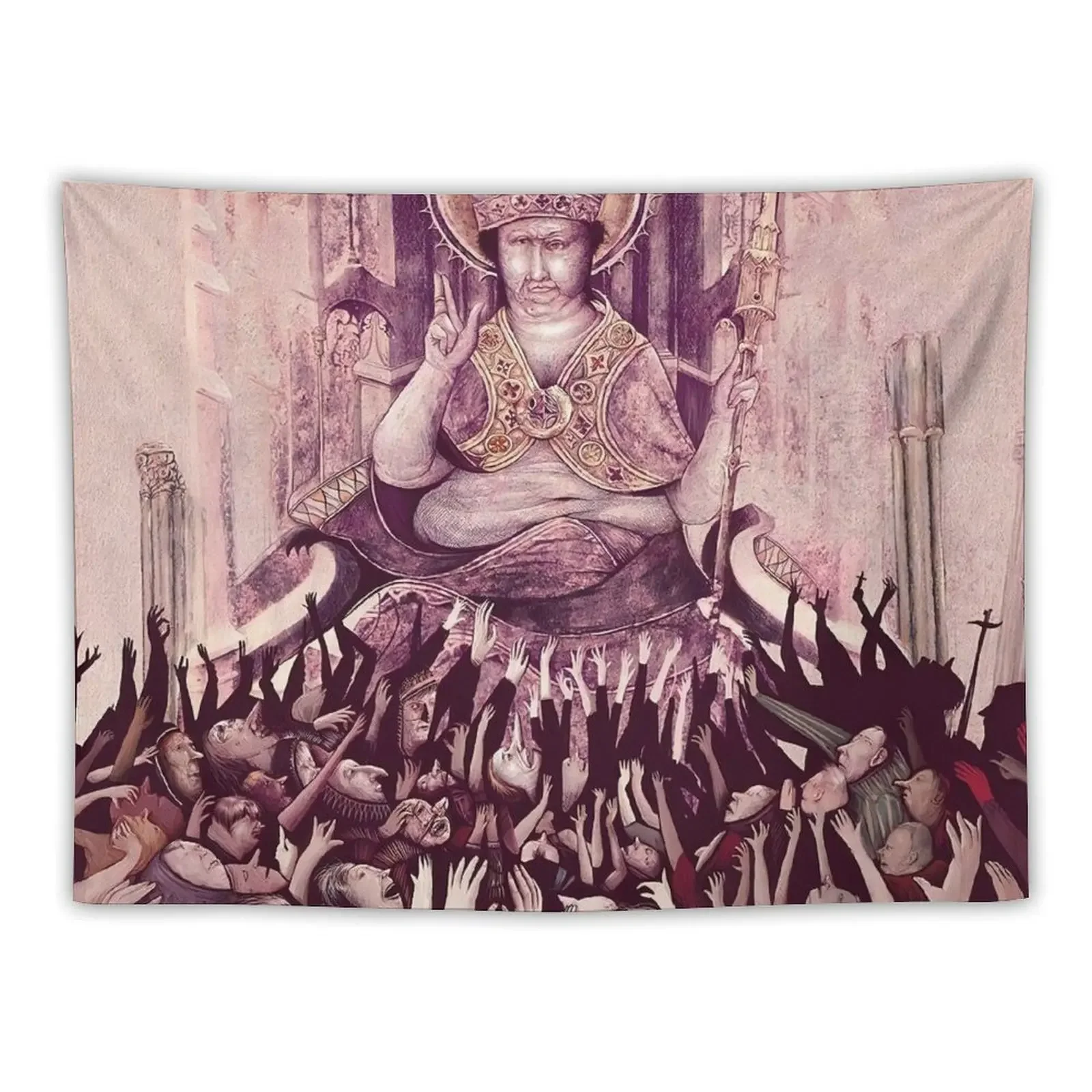 

Igorrr Hallelujah cover Artwork Tapestry Bathroom Decor Things To The Room Anime Decor Tapestry