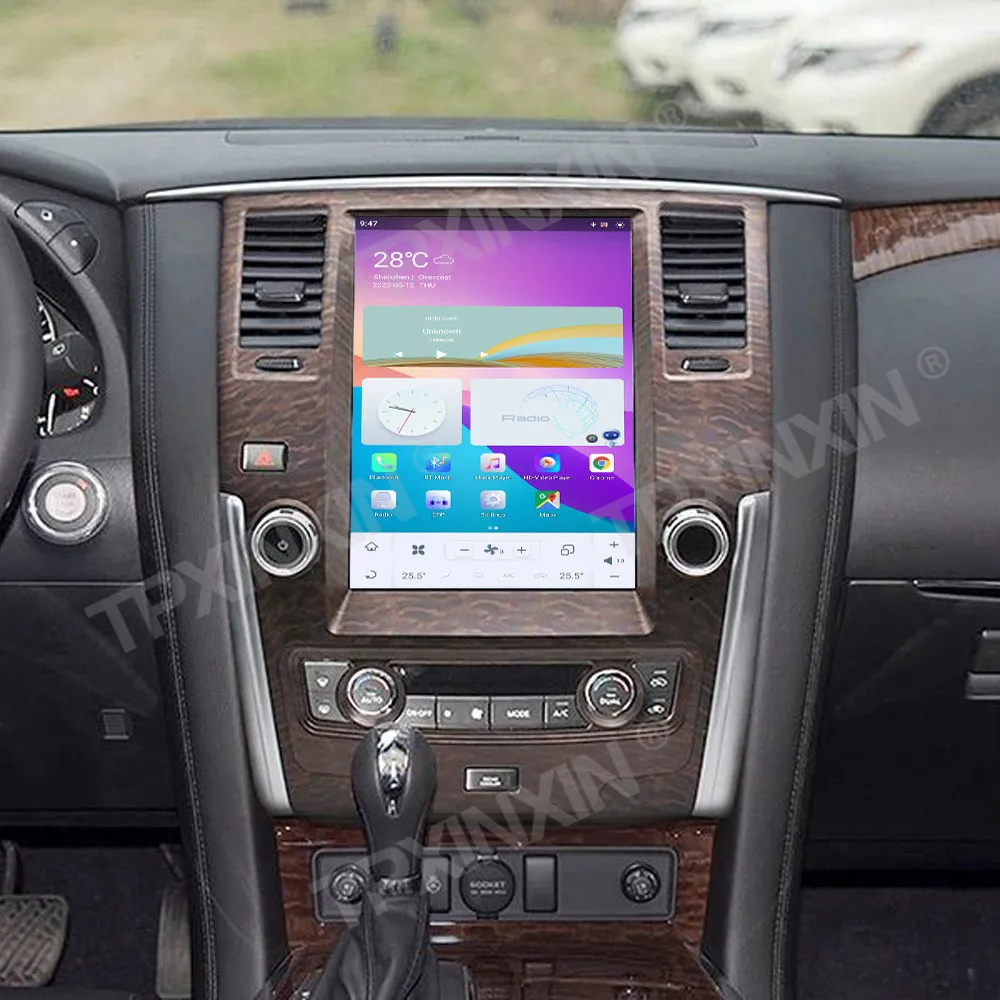 

12.1" Auto Android 13 Multimedia Player Stereo Screen For Nissan Patrol 2012-2019 Carplay Car Radio GPS Navigation Head Unit DSP