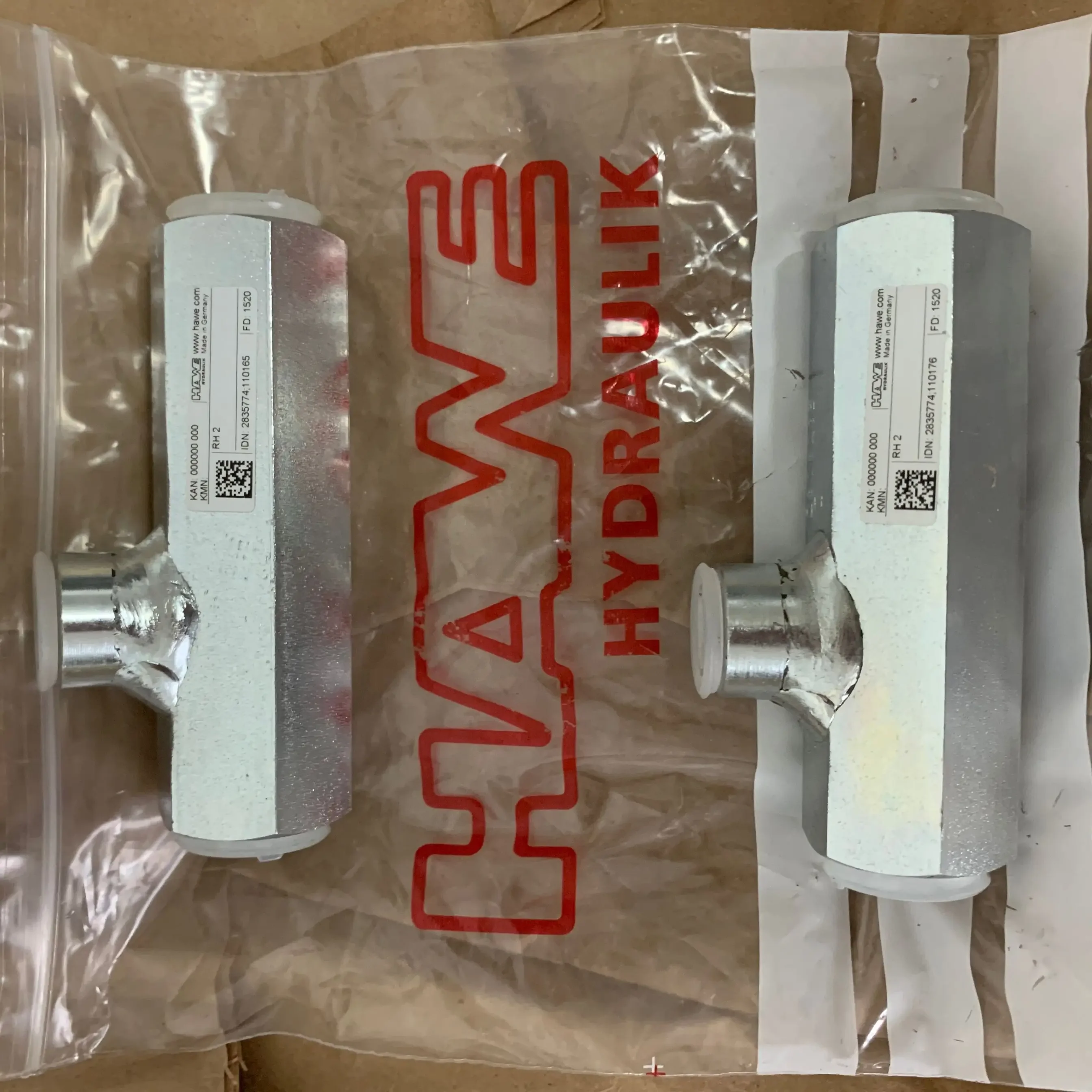 R H 2 R H2 BC1-1.0 RC-1 HAWE Hydraulic Original Check Valve