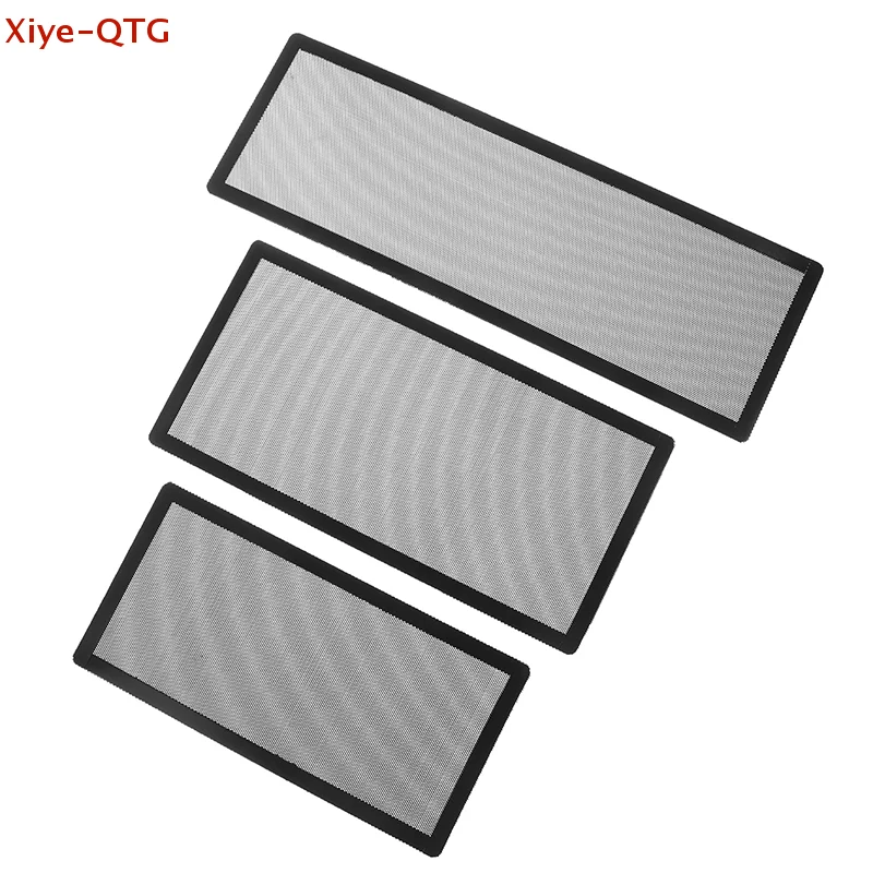 Dust Filter For Computer Cooler Fan Anti Dust Net Cover Dust Filter Mesh Net Magnetic Frame PC Chassis Cooling Fan Dust Filter